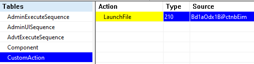 MSI-custom-action