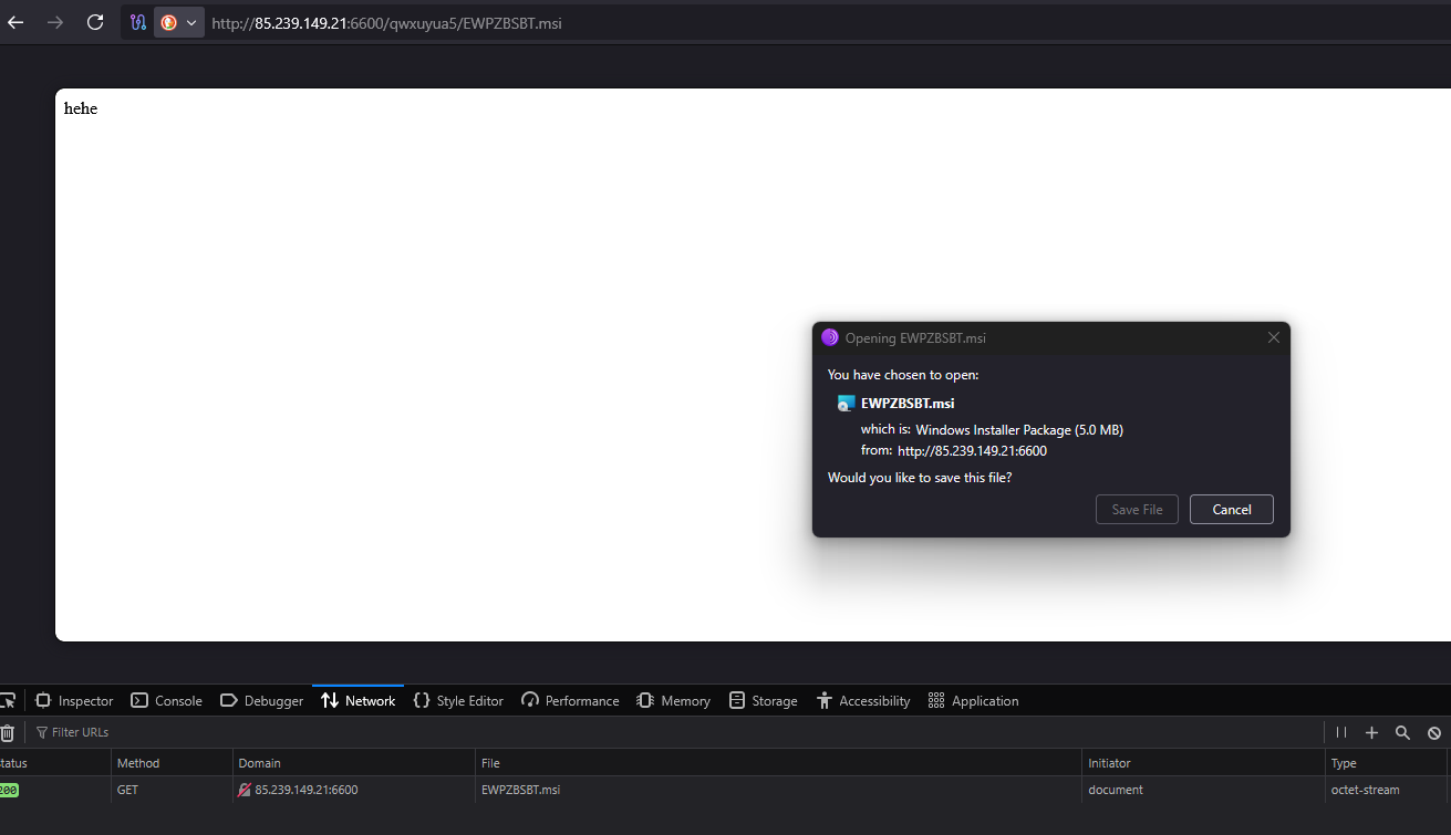 ClickFix msi download